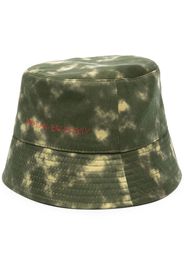 Ruslan Baginskiy tie-dye print bucket hat - Verde