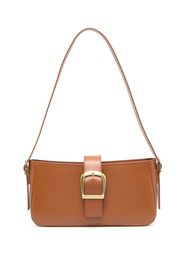 Rylan decorative buckle leather shoulder bag - Marrone