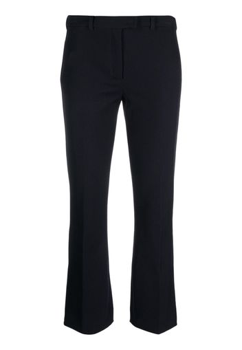 'S Max Mara Pantaloni crop svasati con vita media - Blu