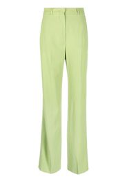 'S Max Mara virgin-wool wide leg trousers - Verde