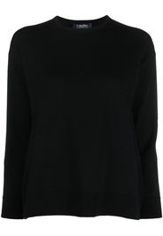 'S Max Mara long-sleeve knitted jumper - Nero