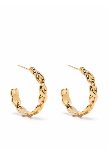 S_S.IL Twist Bold Link Hoop E - Oro