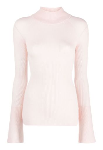 SA SU PHI ribbed cashmere-blend jumper - Rosa