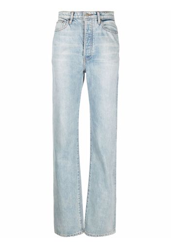 SABLYN Sienna high-waist straight jeans - Blu