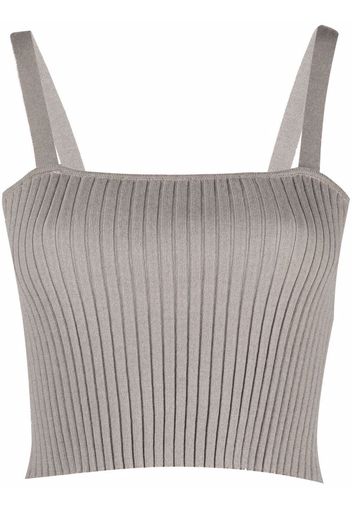 SABLYN Kataline cashmere cropped top - Grigio