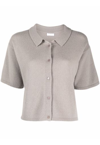 SABLYN short-sleeve cashmere top - Grigio