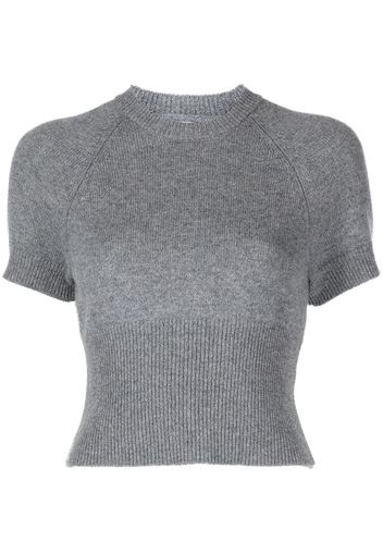 SABLYN T-shirt crop - Grigio