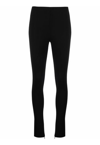 SABLYN slit ankle leggings - Nero