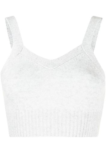 SABLYN cropped cashmere vest - Grigio