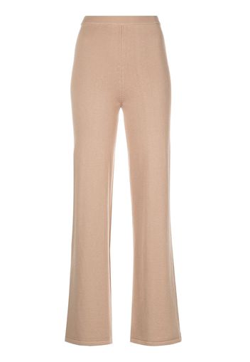 SABLYN Cody wide-leg trousers - Marrone