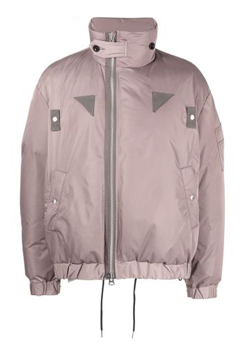 sacai padded bomber jacket - Viola