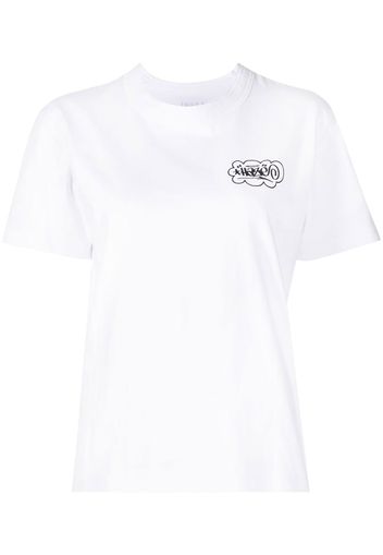 sacai T-shirt con stampa - Bianco