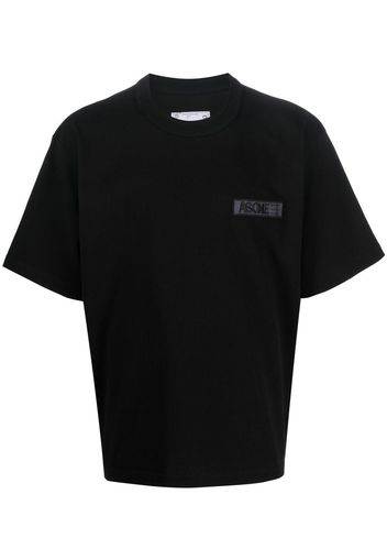 sacai As One short-sleeve T-shirt - Nero