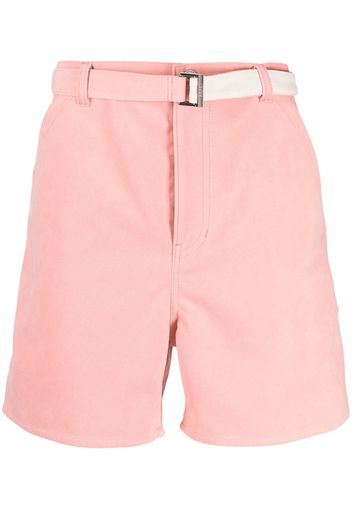 sacai Bermuda con cintura - Rosa