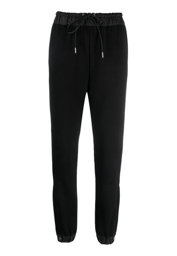 sacai Pantaloni sportivi con coulisse - Nero