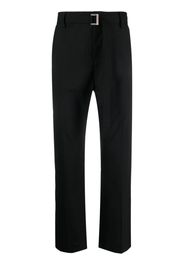 sacai straight-leg tailored trousers - Nero