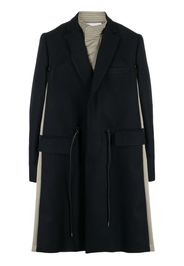 sacai Cappotto con coulisse - Blu