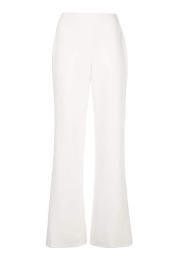 high waist wide-leg trousers