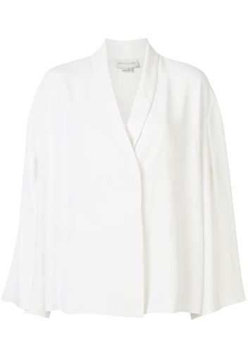 Ginny cape-style blouse