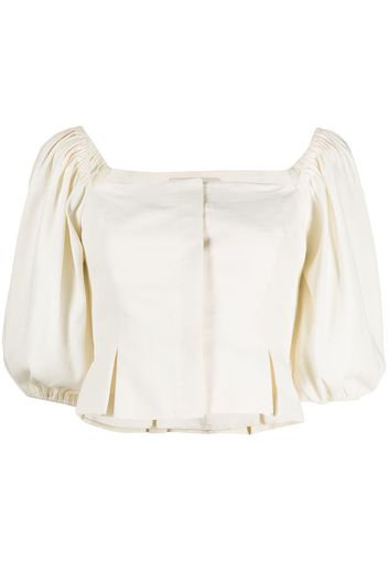 Sachin & Babi Lyric short-sleeved blouse - Bianco