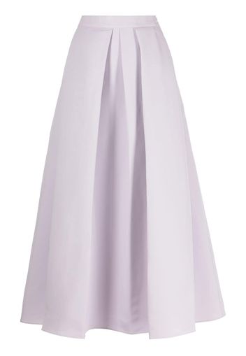 Sachin & Babi Leighton pleated A-line skirt - Viola