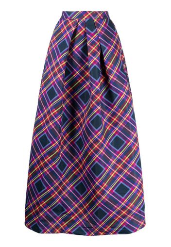 Sachin & Babi Ava plaid check-pattern skirt - Viola