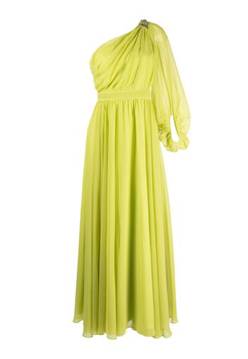 Sachin & Babi Makayla asymmetric gown - Verde