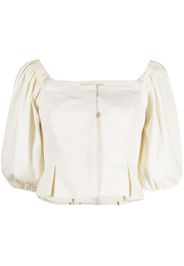 Sachin & Babi Lyric short-sleeved blouse - Bianco