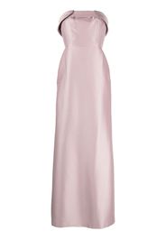 Sachin & Babi Tatia off-shoulder gown - Grigio