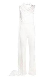 Safiyaa scarf detail jumpsuit - Bianco