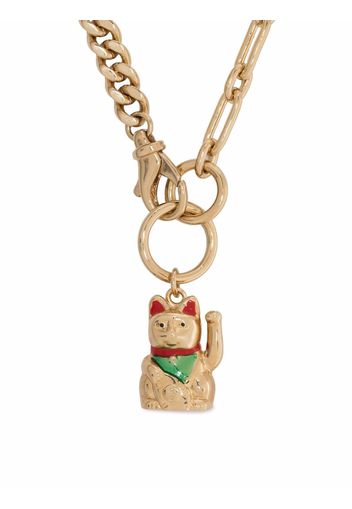 SAFSAFU Collana Maneki Neko - Oro