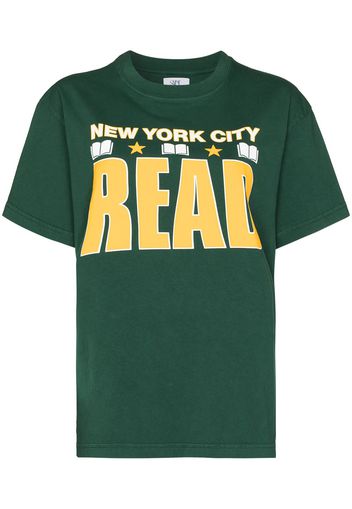 Saint Ivory NYC NYC print short-sleeve T-shirt - Verde