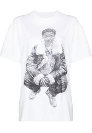 Saint Ivory NYC graphic-print T-shirt - Bianco