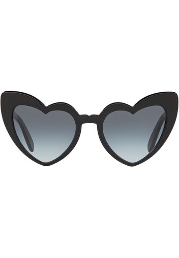 Saint Laurent Eyewear Occhiali da sole cat-eye - Nero