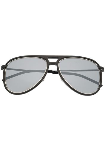 Saint Laurent Eyewear Occhiali da sole modello aviator - Nero