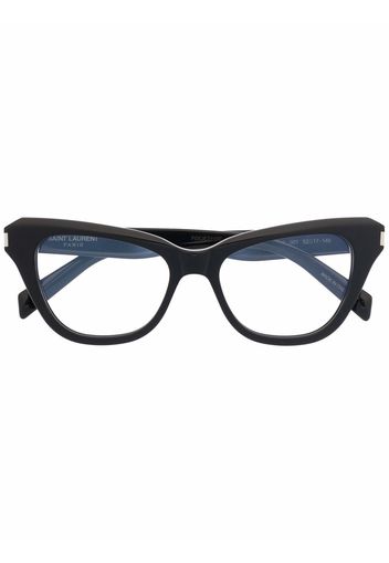 Saint Laurent Eyewear Occhiali cat-eye - Nero