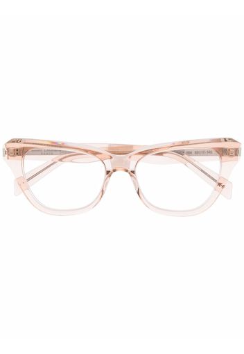 Saint Laurent Eyewear Occhiali cat-eye - Rosa