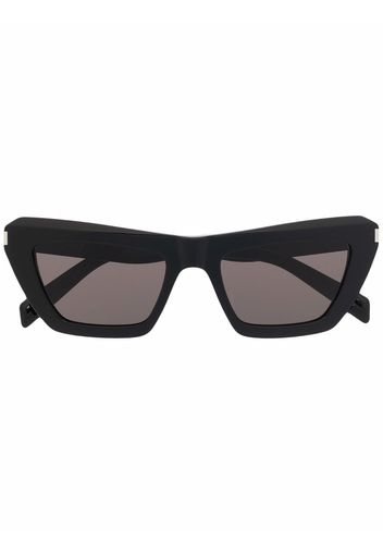 Saint Laurent Eyewear tinted-lenses oversize-frame sunglasses - Nero