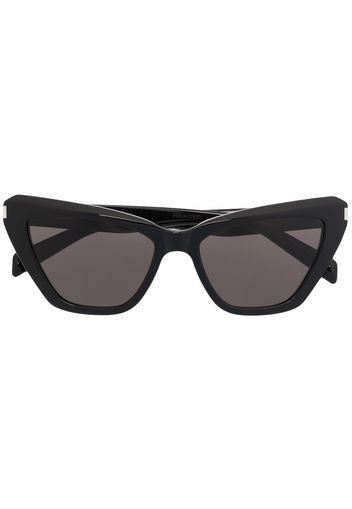 Saint Laurent Eyewear tinted cat-eye frame sunglasses - Nero