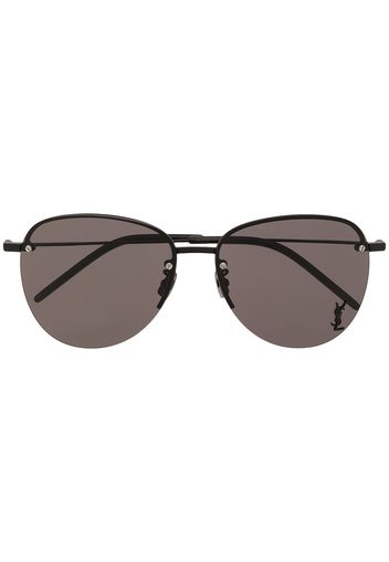 Saint Laurent Eyewear round-frame sunglasses - Nero