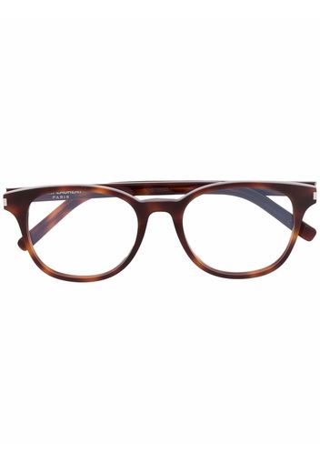 Saint Laurent Eyewear Occhiali ovali SL523 - Marrone