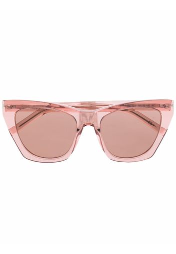 Saint Laurent Eyewear Kate cat eye sunglasses - Rosa