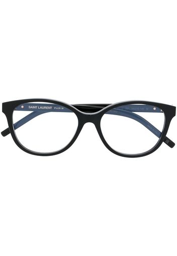 Saint Laurent Eyewear Occhiali tondi - Nero