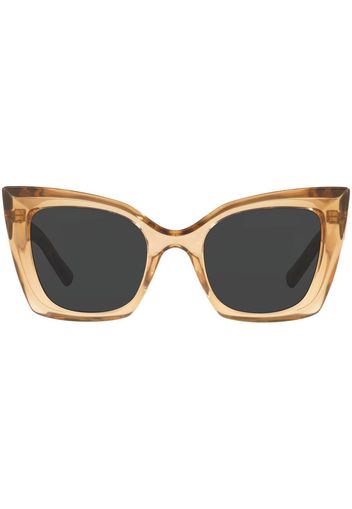 Saint Laurent Eyewear Occhiali da sole cat-eye SL 552 - Toni neutri