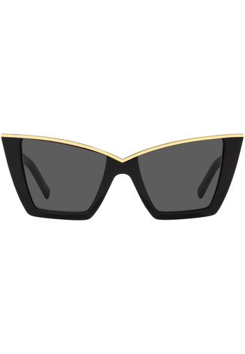 Saint Laurent Eyewear Occhiali da sole SL 570 cat-eye - Nero