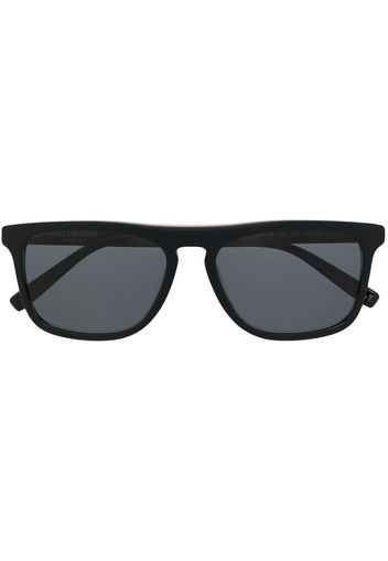 Saint Laurent Eyewear Occhiali da sole squadrati - Nero