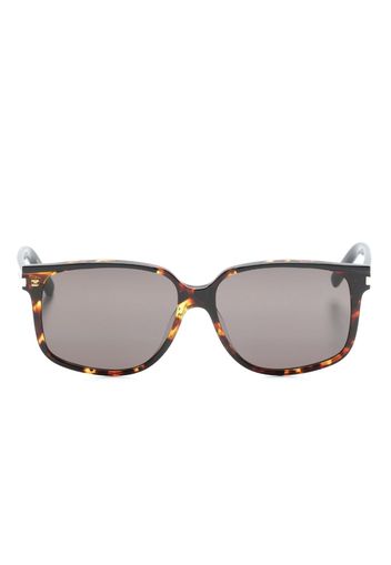 Saint Laurent Eyewear tortoiseshell-effect tinted sunglasses - Marrone