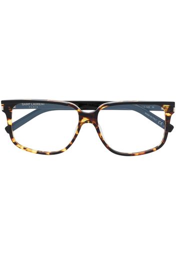 Saint Laurent Eyewear cat-eye frame eyeglasses - Nero