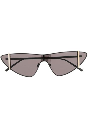 Saint Laurent Eyewear oversize-frame straight-arms sunglasses - Nero