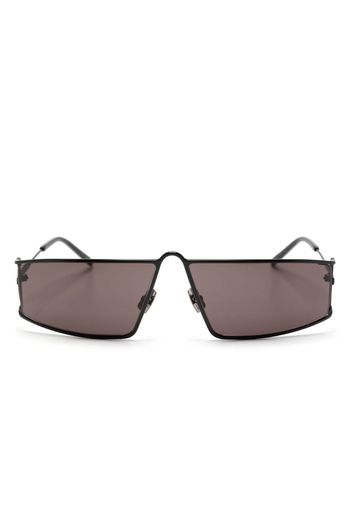 Saint Laurent Eyewear metallic square-framed sunglasses - Nero